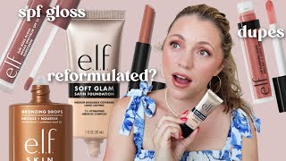 Trying ALL the new ELF Makeup  my other affordable faves [upl. by Berners]