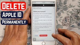 How to Delete Your Apple ID Permanently on iPhone [upl. by Zitvaa]