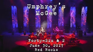 Umphreys McGee FortySix amp 2 Tool 4K 20170630  Red Rocks Morrison CO [upl. by Marlane302]