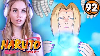 TSUNADE HEALS OROCHIMARUS ARMS  Naruto Ep 92 Reaction [upl. by Riddle521]