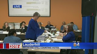 Canvassing Board In Broward Still Going Through Provisional Ballots [upl. by Mae481]