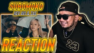 Zae Hev Abi  SUBOMOTO REMIX Music Video REACTION VIDEO NokNok Paputok [upl. by Frodine131]