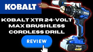 Kobalt XTR 24volt 12 Brushless Cordless Drill Full Review [upl. by Kiran]