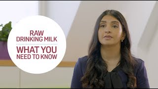 FSA Explains Raw drinking milk [upl. by Alaster]