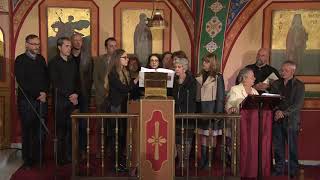 Divine Liturgie en la Paroisse Orthodoxe des Saints Anargyres à PéronneslezBinche [upl. by Sregor]