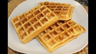 GOFRES BELGAS LOS TRADICIONALES RECETA MUY FÁCIL WAFFLES [upl. by Oj216]