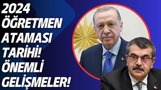 ÖĞRETMEN ATAMA TARİHİ SON DAKİKA Atama için önemli gelişmeler [upl. by Nihahs75]