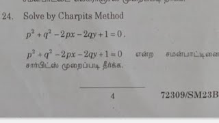 Charpits Method  Solve PDE  Differential Equations  TPDE [upl. by Nagar817]