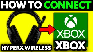 How To Connect Hyperx Wireless Headset to XBOX Series S 2024  Step by Step [upl. by Nedrah886]