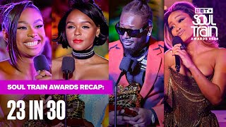 Soul Train Awards Recap Of Unforgettable Performances amp Honoring RampB amp Soul  Soul Train Awards 23 [upl. by Gautea]