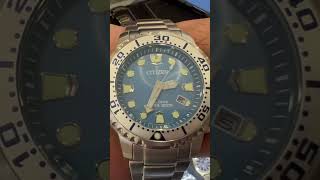 EcoDrive Mens Promaster Dive Stainless Steel Bracelet Watch 44mmpromaster ecodrive shortsvideo [upl. by Bobbette]