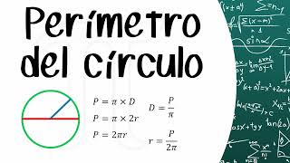 Perímetro del círculo  Primero de secundaria [upl. by Beverly]