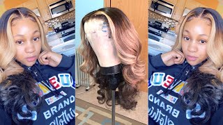 HOW TO Get ASH BLONDE HIGHLIGHTS On FRONTAL WIG VERY DETAILED [upl. by Ibor696]