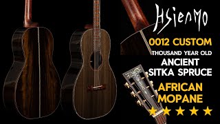 Official Demo Hsienmo 0012 Custom Old Ancient Sitka Spruce top  African Mopane bamps [upl. by Albertina224]