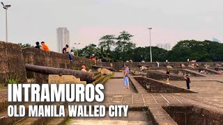 4K HDR Inside the Walled City of Intramuros A Journey Through History of Old Manila August 2024 [upl. by Amero932]