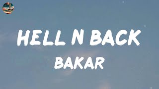 Bakar  Hell N Back lyrics [upl. by Van39]