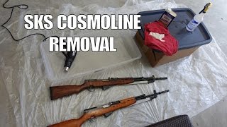 Yugo 5966 SKS Cosmoline Removal [upl. by Maxwell572]