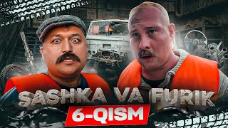 SASHKA VA FURIK Ustaxonada ISHKAL  6qism [upl. by Powder75]