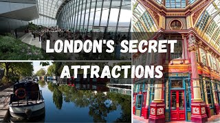 TOP 10 LONDON SECRET ATTRACTIONS  Hidden Gems for Tourists [upl. by Meredithe]