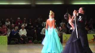 Dmitry Zharkov  Olga Kulikova  Waltz  Crystal Palace Cup 2013 [upl. by Ardnaik]