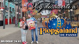 Notre première visite à PLOPSALAND De Panne Vlog Belgique 2024 3 [upl. by Atinnod]