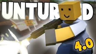 Unturned FIRST 40 GAMEPLAY FOOTAGE 40 Development Blog 1 Gunplay Details [upl. by Anirtep]