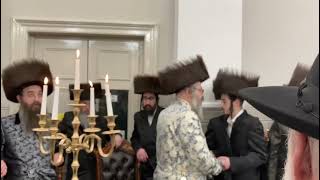 Viznitz London Rebbe At Frishwasser Sheva Brochos  Shvat 5782 [upl. by Germaun]