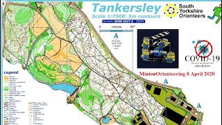 Minionorienteerings Wheres Kevin Thorncliffe Wood competition 8 April 2020 [upl. by Names]