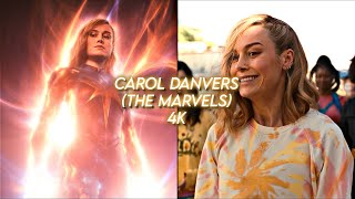 carol danvers scenepack 4k the marvels [upl. by Oneida217]