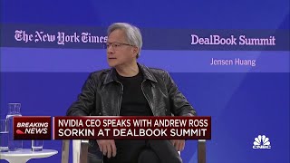 Nvidia CEO Jensen Huang recounts delivering the worlds first AI supercomputer to OpenAI [upl. by Thurmann]