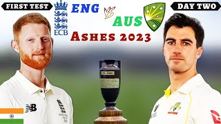 Ashes 2023 Live  England vs Australia 1st Test Day 2 at Edgbaston Stadium Birmingham  Cricket 22 [upl. by Intisar]