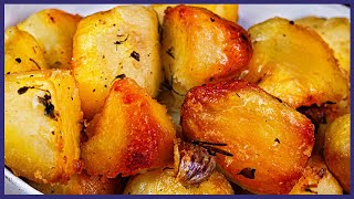 British Roast Potatoes recipe  The Perfect Christmas Dinner side dish [upl. by Atiraj]