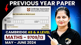 Cambridge AS And A Level Maths  Cambridge AS amp A Level Maths 970913MJ24  9709 Maths [upl. by Faubert410]