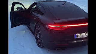 Porsche Panamera GTS Facelift Cold Start 2021 [upl. by Bowles258]