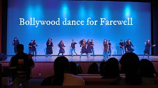 Bollywood dance for school farewell easy choreography deewangi deewangi [upl. by Kenney978]