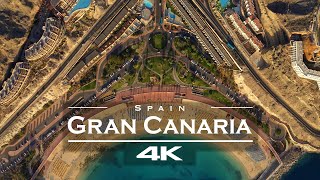 Gran Canaria Spain 🇪🇸  by drone 4K [upl. by Gates]