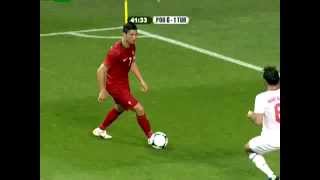 Cristiano Ronaldo humilha Altintop  Portugal x Turquia [upl. by Dael]