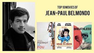 JeanPaul Belmondo Top 10 Movies of JeanPaul Belmondo Best 10 Movies of JeanPaul Belmondo [upl. by Nauqed]