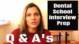 Dental School Interview Prep Questions and Answers [upl. by Trevor]