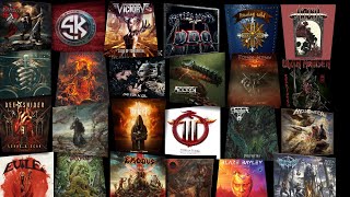 Top 20 METAL amp HARD ROCK albums of 2021 [upl. by Calvert]