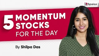 5 Stocks to Buy or Sell Today in Share Market Sensex amp Nifty Market Outlook  5paisa [upl. by Gabie68]