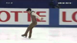 Tatsuki MACHIDA  AllJapan championship 2010 FS [upl. by Denison]