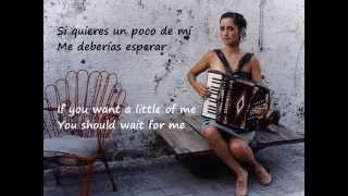 quotLentoquot Julieta Venegas letra en español amp English lyrics [upl. by Iddet]