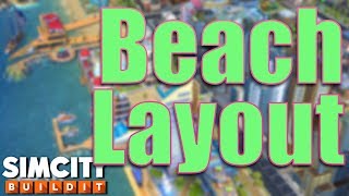 SimCity Buildit  Designing My Luxury Beach [upl. by Aihsekin]