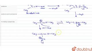 Acetoxime on heating in presence of conc H2SO4 undergo rerrangement and yields [upl. by North413]