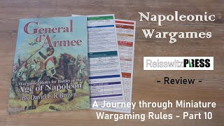 Napoleonic Wargames  Part 10 quotGeneral d Armeequot [upl. by Ekenna444]