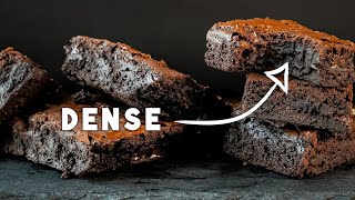 Deliciously Fudgy Brownies  Make in 5minsBake in 25mins [upl. by Diet]