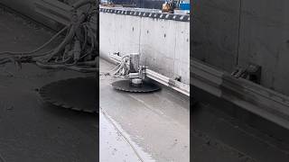 Hydraulic Automatic Concrete Wall Saw Modern Machine Makes Work Easy satisfing MNSmartTech [upl. by Deevan]