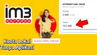 CARA MENGGUNAKAN KUOTA LOKAL INDOSAT IM3  TANPA APLIKASI [upl. by Ingles556]