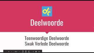 Deelwoorde Vlak 11 [upl. by Mikol]